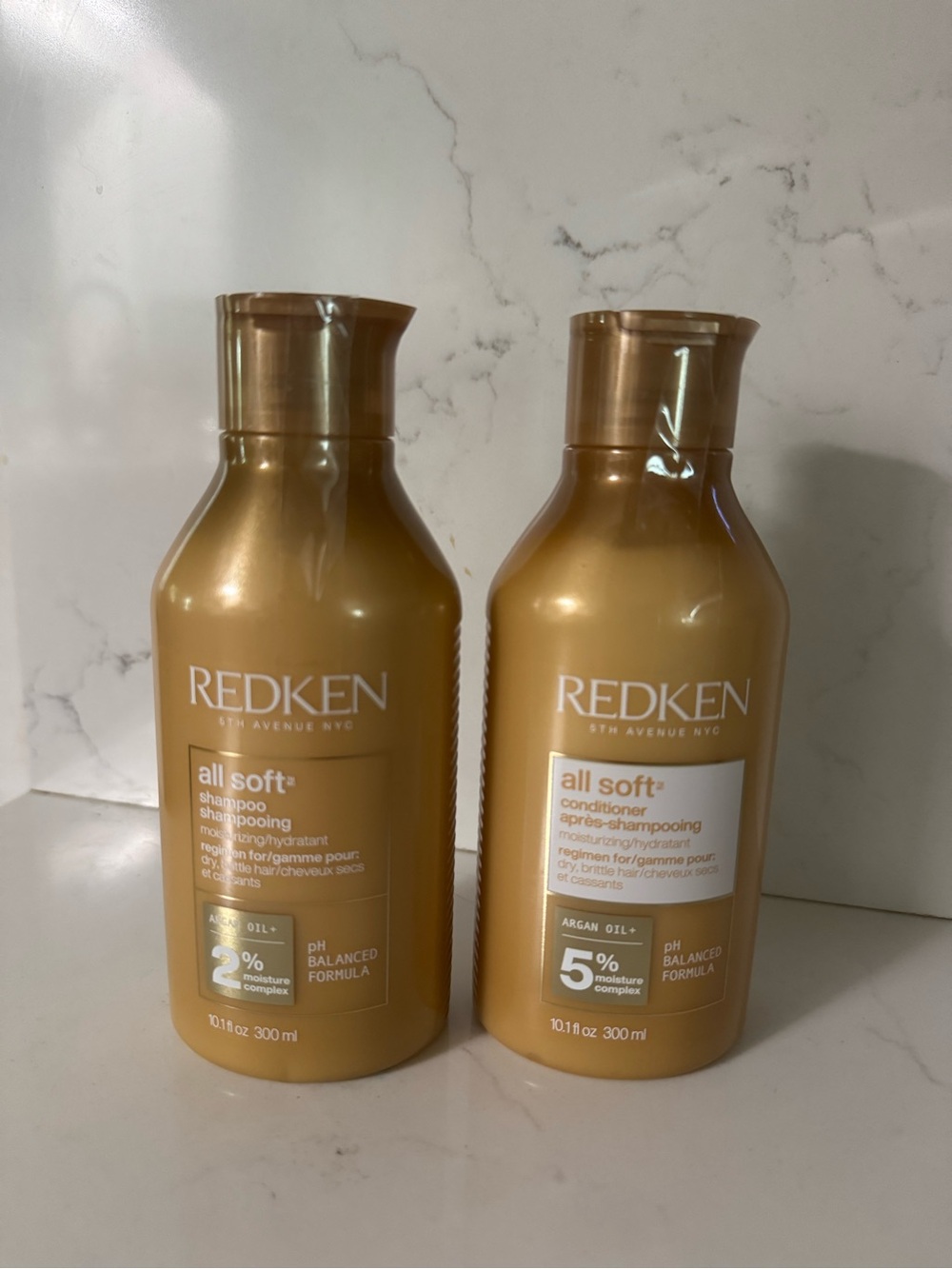 Redken All Soft Shampoo & Conditioner Set - Gold